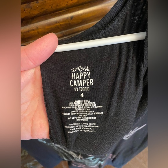 Torrid Activewear Open Back Top - Picture 2 of 6